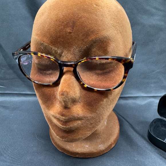 Vintage Coach Dark Tortoise (5120) Eye Glasses and Hard Case - Picture 3 of 7